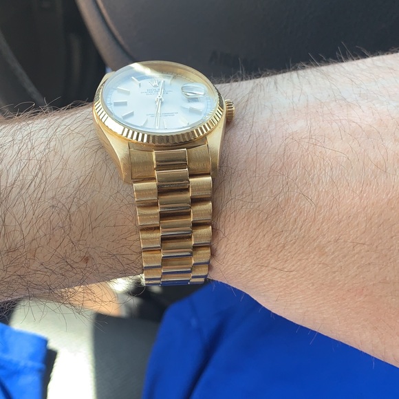 Rolex presidental/day date 18k gold watch - Picture 6 of 9